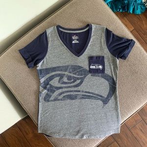 Seattle Seahawks V-neck Shirt